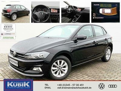 Gebraucht VW Polo Highline 95 PS (69 kW) 2021 Schwarz Kleinwagen