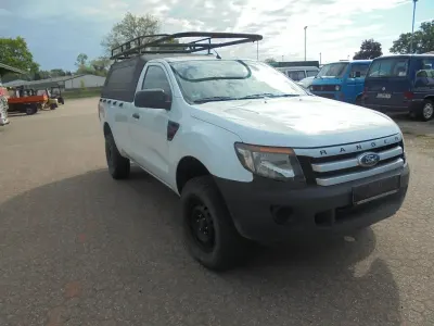 Gebraucht Ford Ranger XL 125 PS (91 kW) 2014 Weiß Pickup