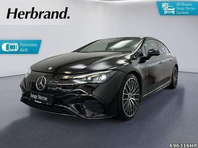 Gebraucht Mercedes EQE AMG 43 Night 350 kW (476 PS) 2024 Unilack schwarz uni Limousine