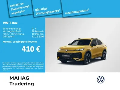 Używany VW T-Roc R-line 150 KM (110 kW) 2025 Żółty SUV