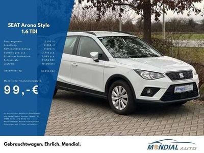 Gebraucht Seat Arona Style 95 PS (69 kW) 2020 Weiß SUV