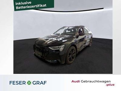 Second-hand Audi e-tron Sportback Advanced Plus 230 kW (313 CP) 2022 Negru SUV
