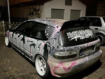 Second-hand Honda Civic 75 CP (55 kW) 1993 Gri Hatchback