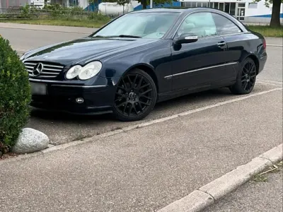 Brugt Mercedes CLK270 170 HK (125 kW) 2004 Blå Coupe