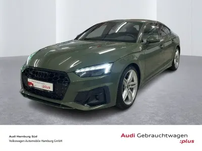 Gebraucht Audi A5 Sportback Ambiente 204 PS (150 kW) 2022 Distriktgrün metallic Kleinwagen