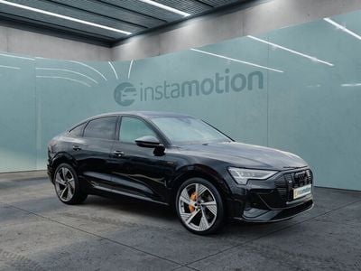 Gebraucht Audi e-tron Sportback S-Line 300 kW (408 PS) 2022 Schwarz SUV