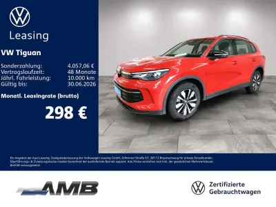 Używany VW Tiguan Goal 150 KM (110 kW) 2025 Czerwony SUV