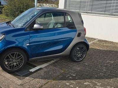 Gebraucht Smart ForTwo Electric Drive Brabus 60 kW (82 PS) 2019 Blau Coupé