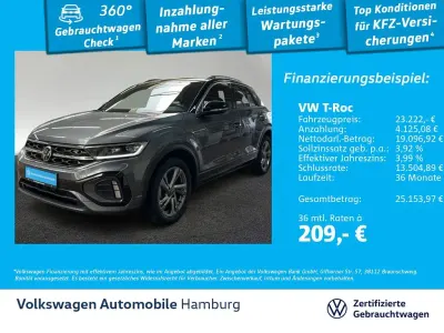 Occasion VW T-Roc R-line 110 ch (80 kW) 2023 Gris SUV