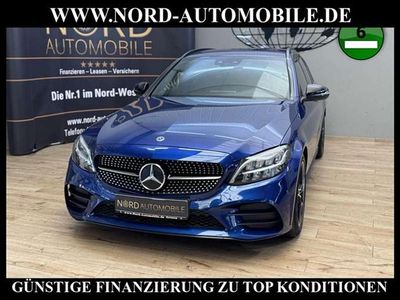 Gebraucht Mercedes C220 AMG 194 PS (142 kW) 2021 Blau Kombi