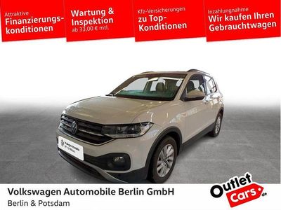 Pure white Gebraucht 2021 VW T-Cross Life SUV | 14.930 €
