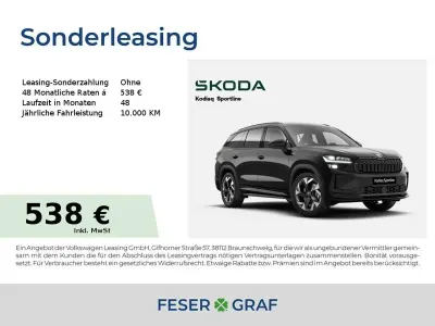 Neu Skoda Kodiaq SportLine 193 PS (141 kW) 2026 Moon weiss perleffekt SUV