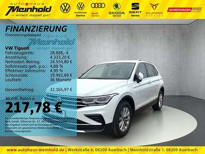 Weiß Gebraucht 2022 VW Tiguan Elegance SUV | 28.888 € (Guter Preis)