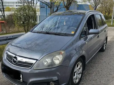 Gebraucht Opel Zafira Edition+ 150 PS (110 kW) 2006 Schwarz Van / Kleinbus