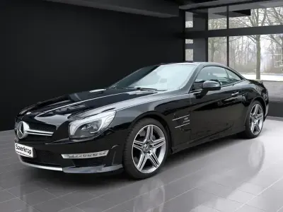 Gebraucht Mercedes SL63 AMG AMG 2012 Schwarz Cabrio