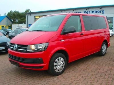 Second-hand VW T6 Trendline 150 CP (110 kW) 2019 Roșu Van