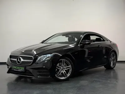 Second-hand Mercedes E200 AMG line 184 CP (135 kW) 2017 Negru Coupe