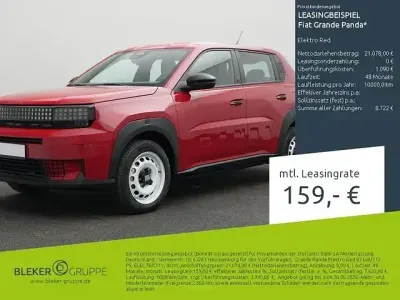 Usata Fiat Grande Panda Red 83 kW (113 CV) 2025 Rosso Utilitaria