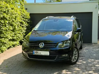 Brugt VW Sharan Highline 140 HK (102 kW) 2014 Sort MPV