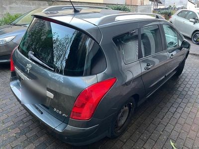 Gebraucht Peugeot 308 SW 136 PS (100 kW) 2008 Schwarz Kombi