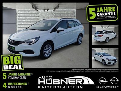 Gebraucht Opel Astra Edition 110 PS (80 kW) 2020 Schneeweiss/summitwhite/arctic Kombi