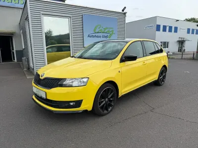 Gebraucht Skoda Rapid Monte Carlo 105 PS (77 kW) 2015 Gelb Kleinwagen