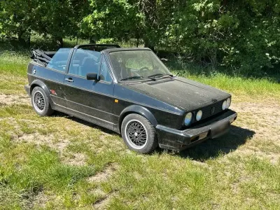 Gebraucht VW Golf Cabriolet Sportline 98 PS (72 kW) 1992 Schwarz Cabrio
