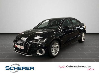 Gebraucht Audi A3 Advanced Plus 110 PS (80 kW) 2021 Mythosschwarz metallic (metallic) Limousine