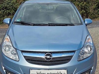 Gebraucht Opel Corsa 60 PS (44 kW) 2010 Blau Kleinwagen