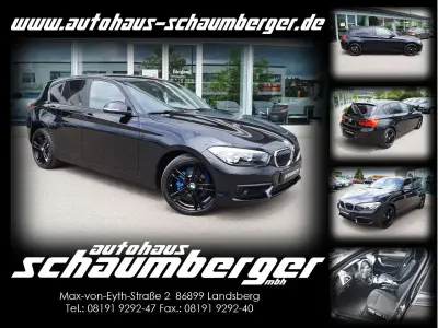 Gebraucht BMW 116 116 PS (85 kW) 2015 Schwarz Kleinwagen