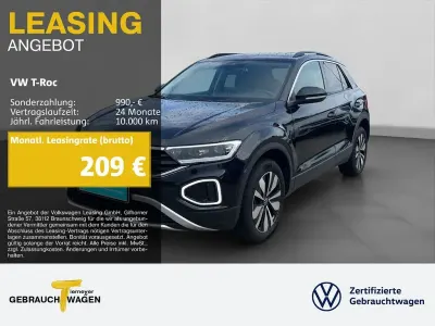 Gebraucht VW T-Roc Goal 150 PS (110 kW) 2025 Schwarz SUV