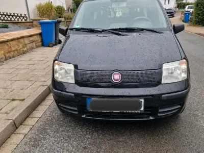 Gebraucht Fiat Panda 2009 Schwarz Kleinwagen