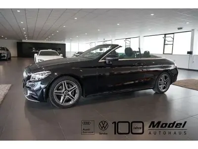 Gebraucht Mercedes C200 AMG 184 PS (135 kW) 2018 Schwarz Cabrio