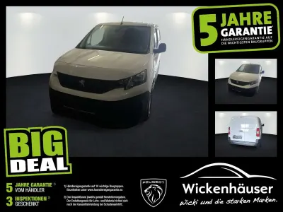 Gebraucht Peugeot Partner Premium 102 PS (75 kW) 2023 Weiss icy Van / Kleinbus