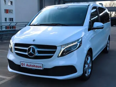 Gebraucht Mercedes V220 163 PS (119 kW) 2021 Arktikweiss Van / Kleinbus