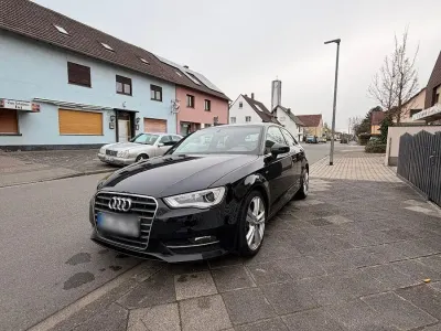 Brugt Audi A3 S-Line 122 HK (89 kW) 2013 Sort Hatchback