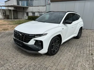 Gebraucht Hyundai Tucson N Line 150 PS (110 kW) 2024 Weiß SUV