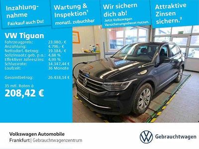 Gebraucht VW Tiguan Active 150 PS (110 kW) 2023 Schwarz SUV