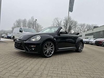 Deep black perleffekt Gebraucht 2017 VW Beetle R-line Cabrio | 19.990 € (Fairer Preis)