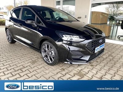 Gebraucht Ford Fiesta ST-Line 101 PS (74 kW) 2023 Obsidianschwarz metallic Kleinwagen