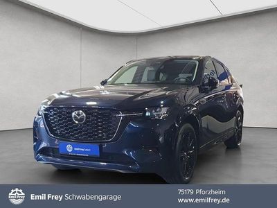 Deep crystal blue metallic Gebraucht 2023 Mazda CX-60 Homura-Line SUV | 43.450 € (Etwas zu teuer)