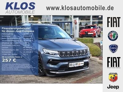 Blau Gebraucht 2024 Jeep Compass SUV | 25.990 € (Guter Preis)