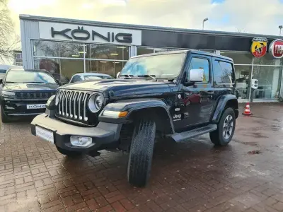 Usata Jeep Wrangler Sahara 272 CV (200 kW) 2022 Nero SUV