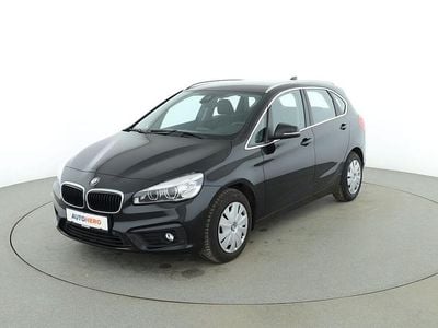 Gebraucht BMW 218 Active Tourer Basis 136 PS (100 kW) 2015 Schwarz Van / Kleinbus