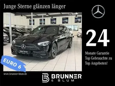 Gebraucht Mercedes C300 AMG 258 PS (189 kW) 2025 Lack obsidianschwarz Kombi