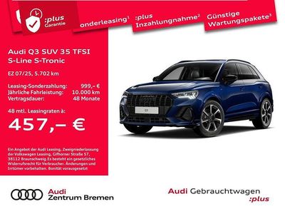 Gebraucht Audi Q3 S-Line 150 PS (110 kW) 2025 Blau SUV