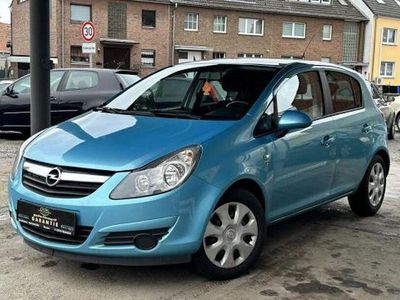 Gebraucht Opel Corsa Edition 101 PS (74 kW) 2010 Aquamarin Kleinwagen