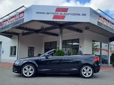 Gebraucht Audi A3 Cabriolet Ambition 105 PS (77 kW) 2009 Schwarz Cabrio