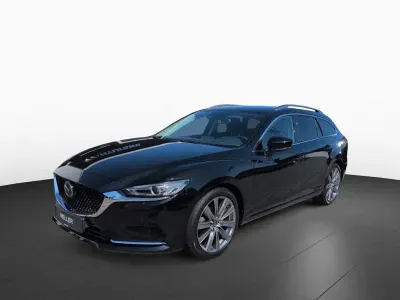 Gebraucht Mazda 6 194 PS (142 kW) 2019 Onyxschwarz (schwarz) Kombi