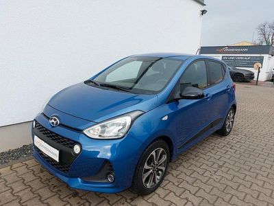 Gebraucht Hyundai i10 GO! 67 PS (49 kW) 2018 Blau Kleinwagen